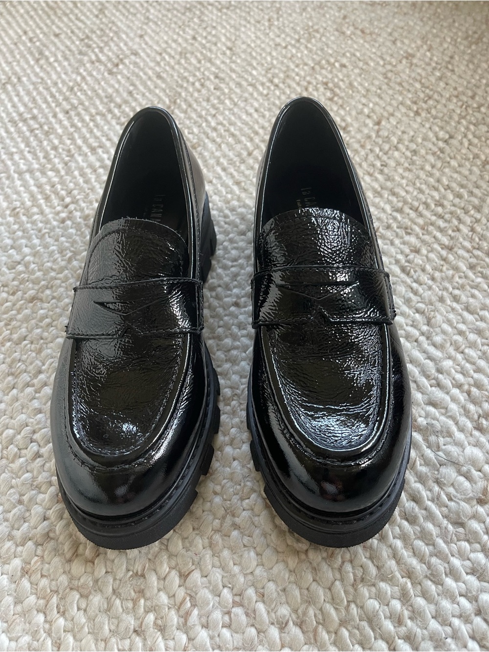 La Canadienne Della City Dry Lug Sole Waterproof loafer size 9.5 M